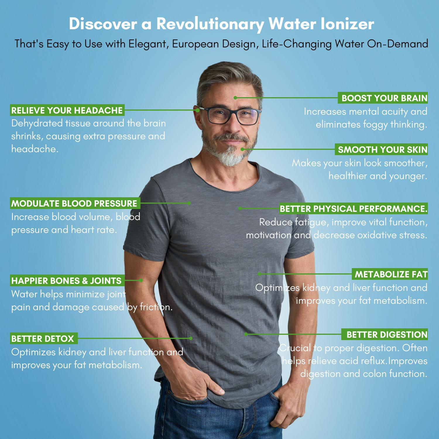 Melody II Water Ionizer - Countertop